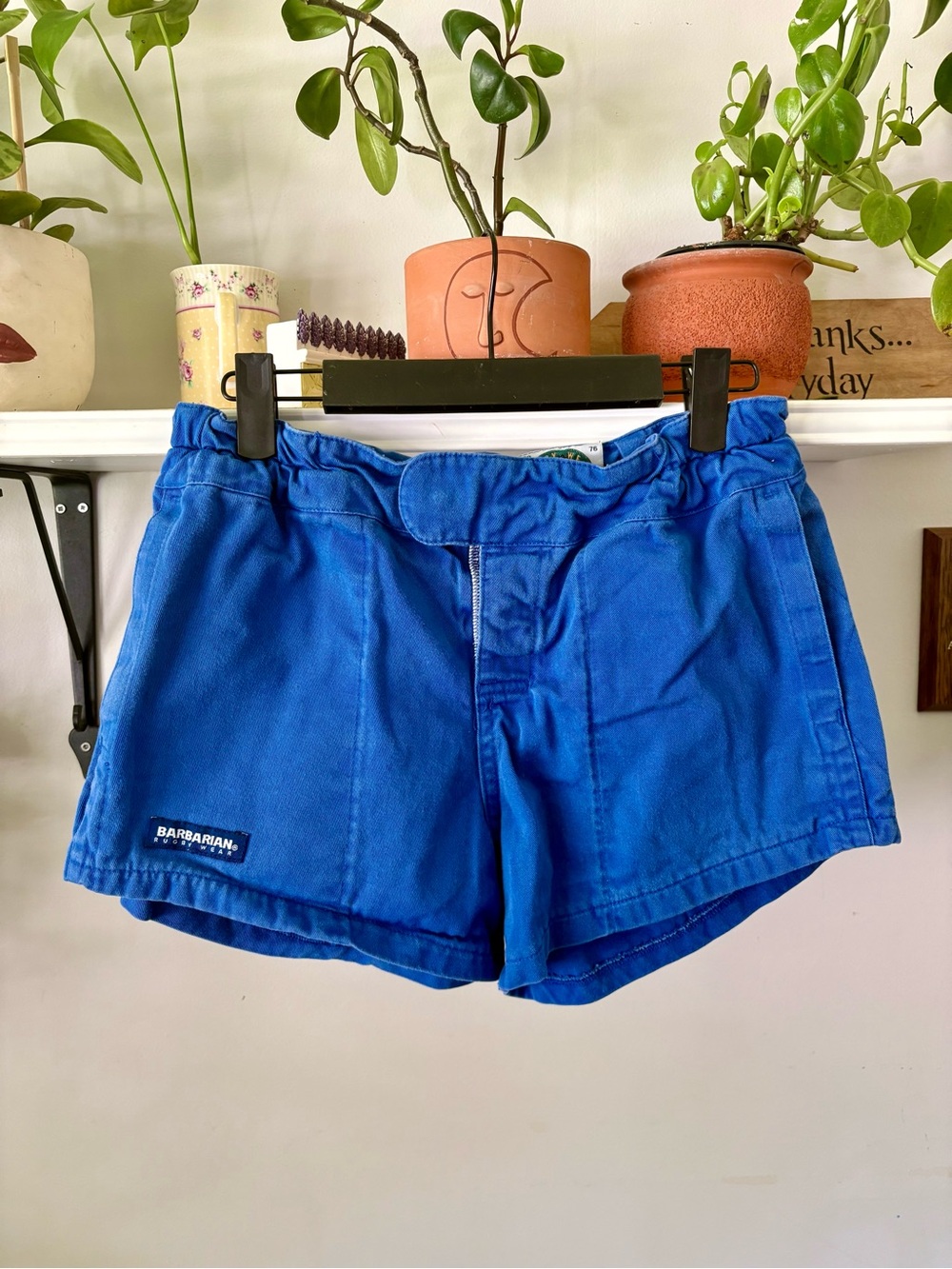 Women's Bright Blue Athletic Shorts